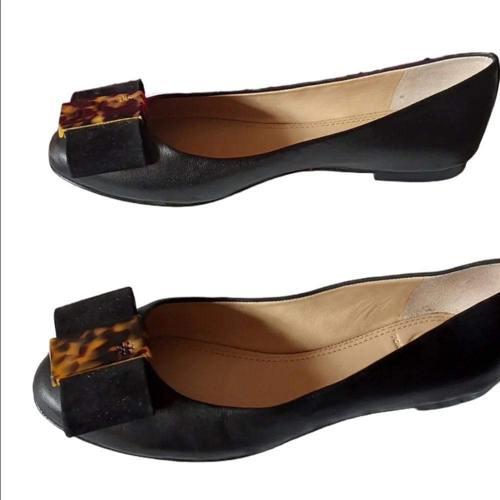 Tory Burch Chase Ballet Matte Glove‎ Napa Shoho Luxe Shoes